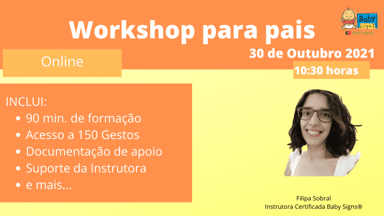 Workshop pais baby signs filipa sobral nasnuvens