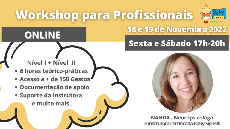 Workshop Baby Signs para Profissionais