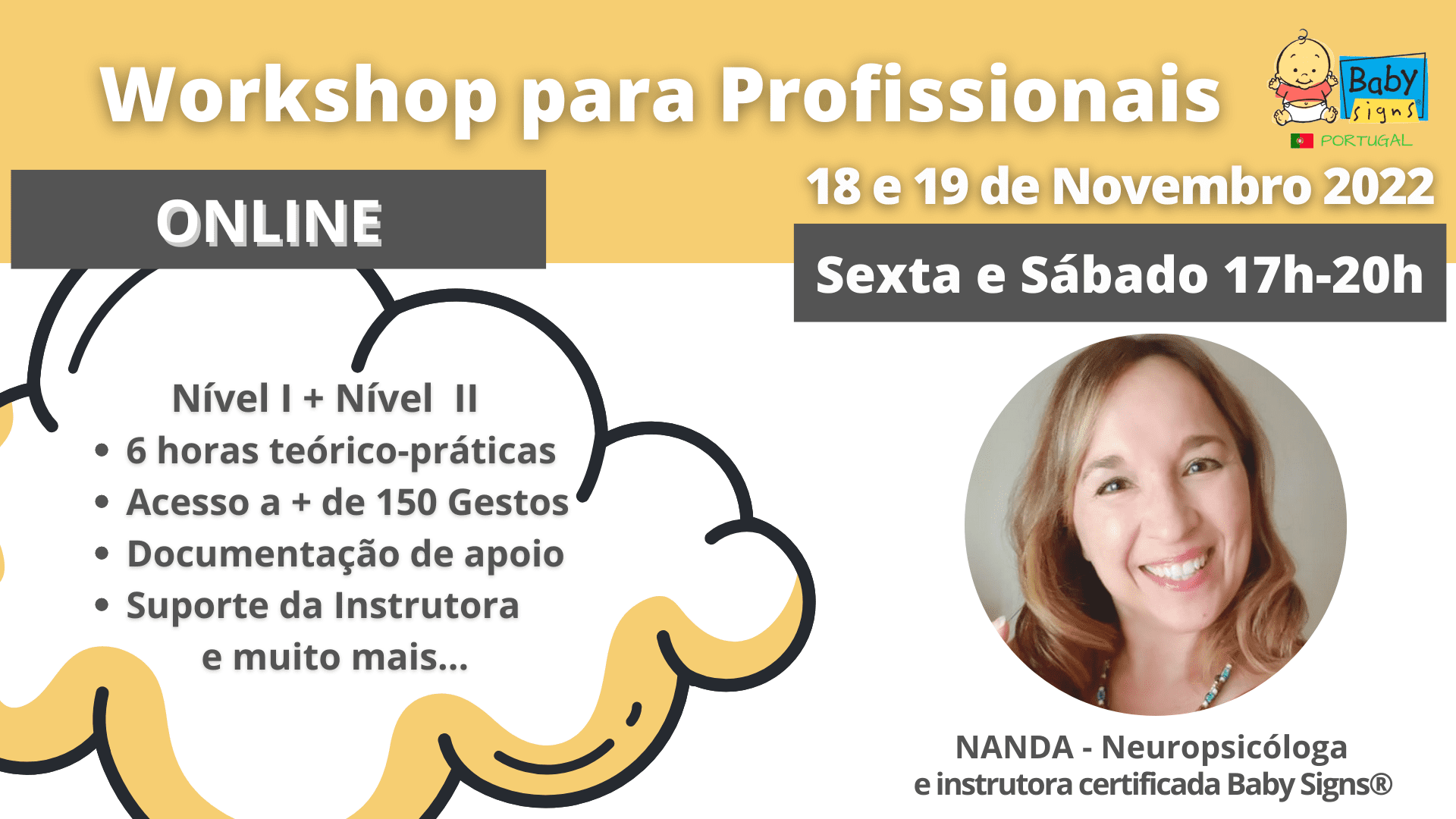 Workshop Baby Signs para Profissionais