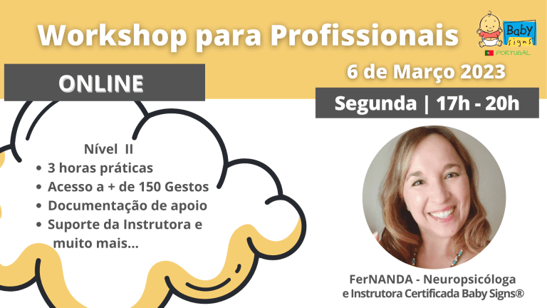 Workshop Baby Signs para Profissionais