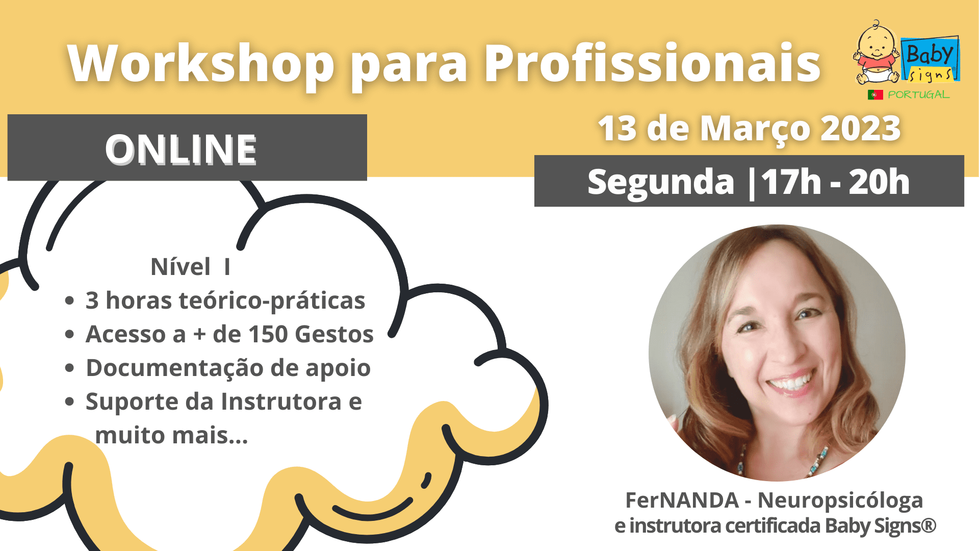 Workshop Baby Signs para Profissionais