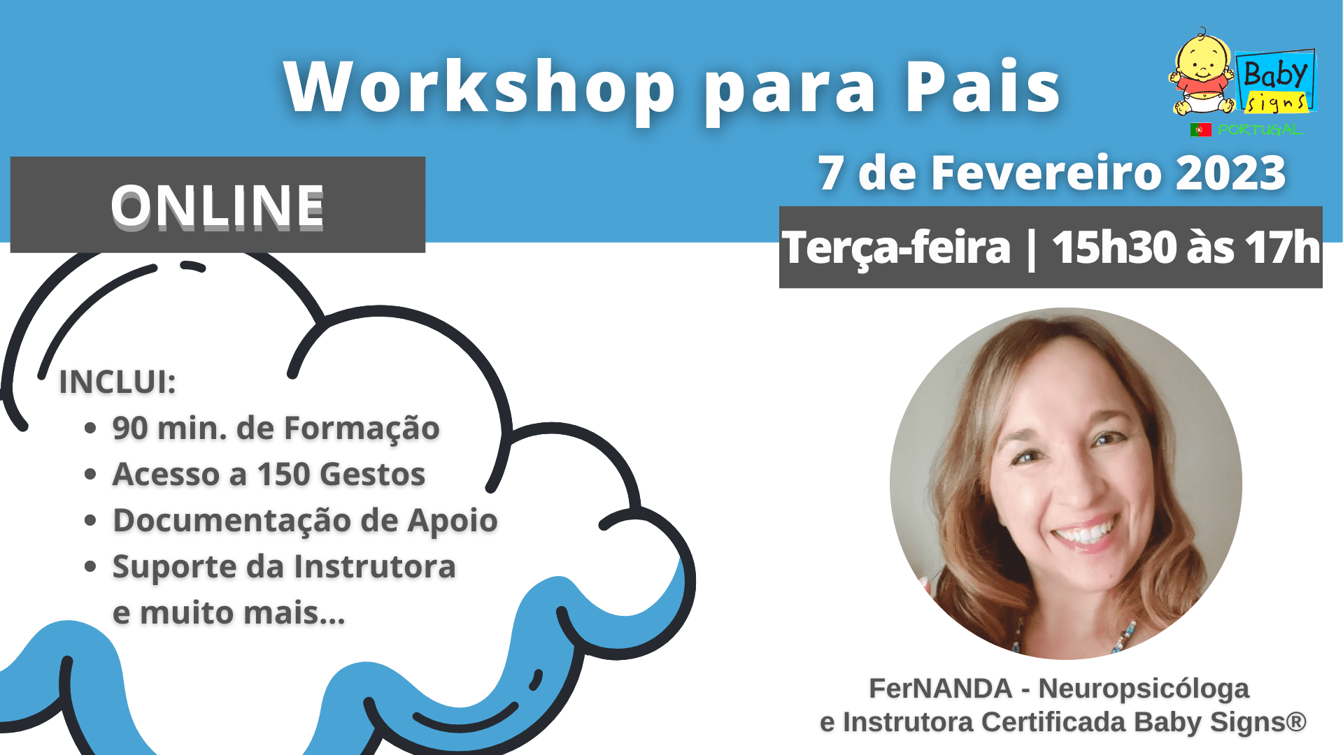 Workshop Baby Signs para Pais