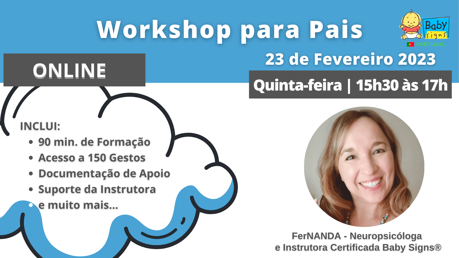 Workshop Baby Signs para Pais