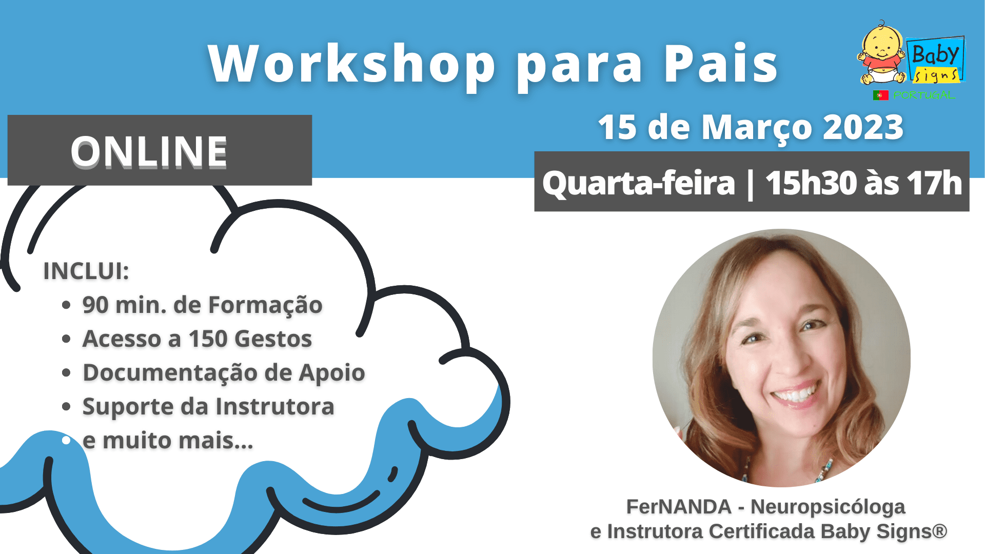 Workshop Baby Signs para Pais