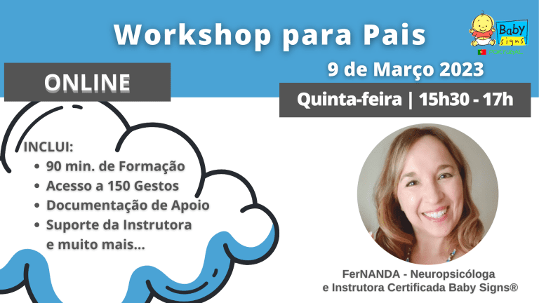 Workshop Baby Signs para Pais