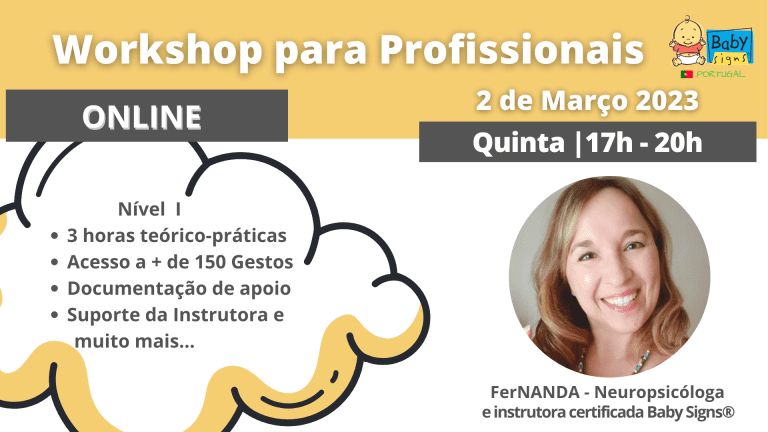 Workshop Baby Signs para Prfissionais